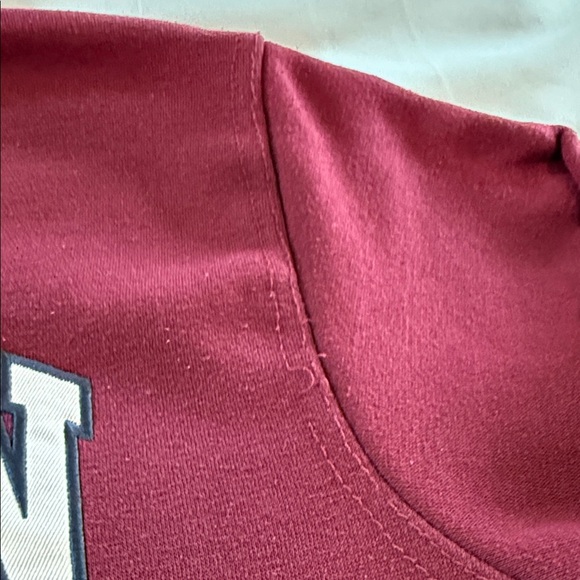 GWCC London England Logo Maroon Hoodie with Front Pocket Men/s Size M - Picture 10 of 11